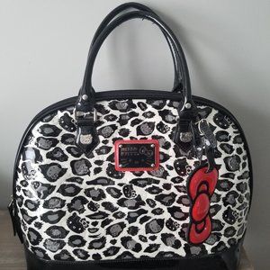 Hello Kitty embossed tote